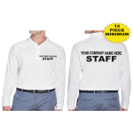 Custom Staff Tactical Performance Longsleeve Polo